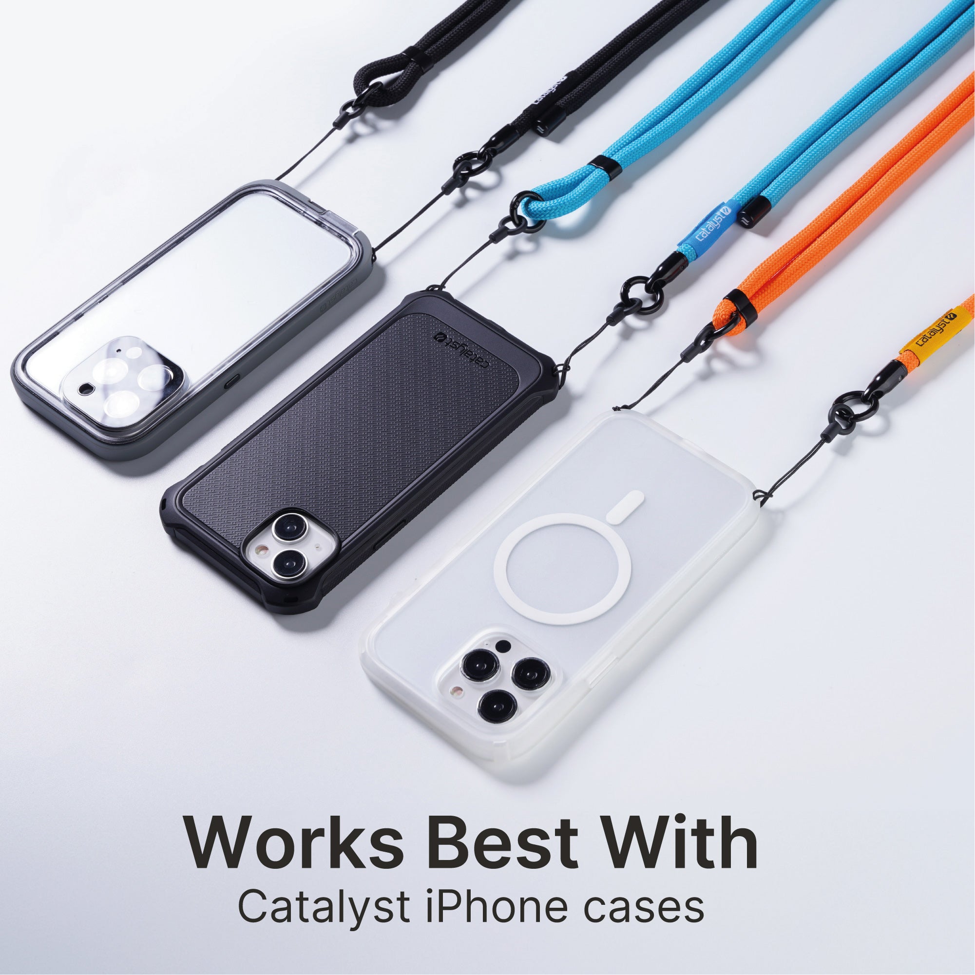 CATNECKLANBLK-FBA | Catalyst-Crossbody-Shoulder-Strap-attached-to-Catalyst-waterproof-and-drop-proof-iPhone-cases-Black
